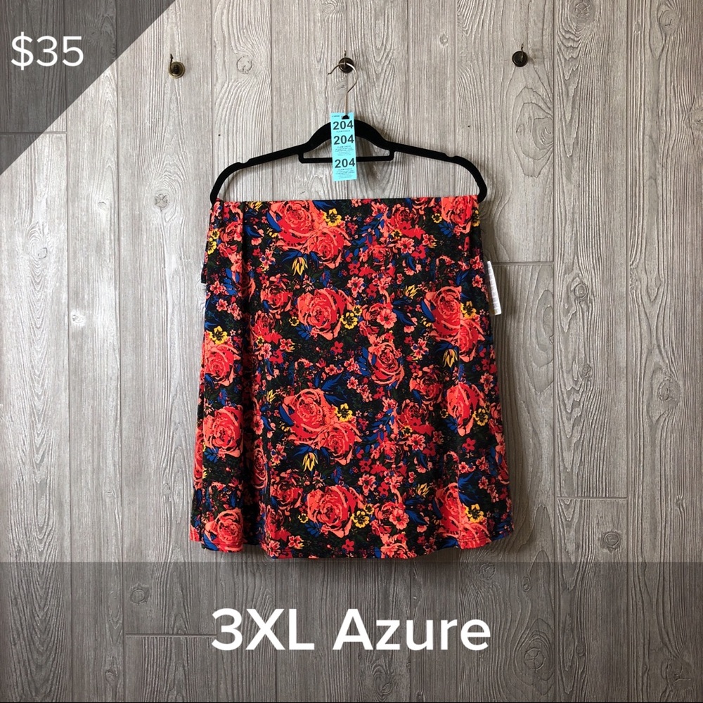 LuLaRoe azure skirt